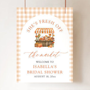 Fresh Fresh off Market Brautparty Willkommen Poster