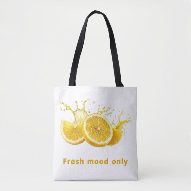 Fresh Fruit Aesthetic Tote Bag (Vorderseite)