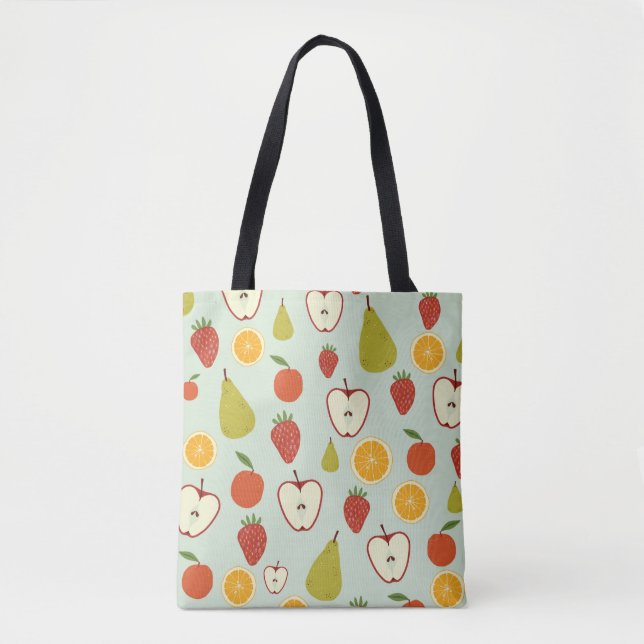 Fresh fruit in seamless repeating pattern (Vorderseite)