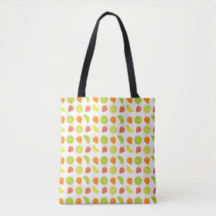'Fresh Fruit Pattern' Zitrus- und Erdbeerschultert
