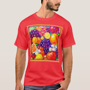 "Fresh Fruits Pattern" Niedliche Kunst. Jetzt kauf T-Shirt