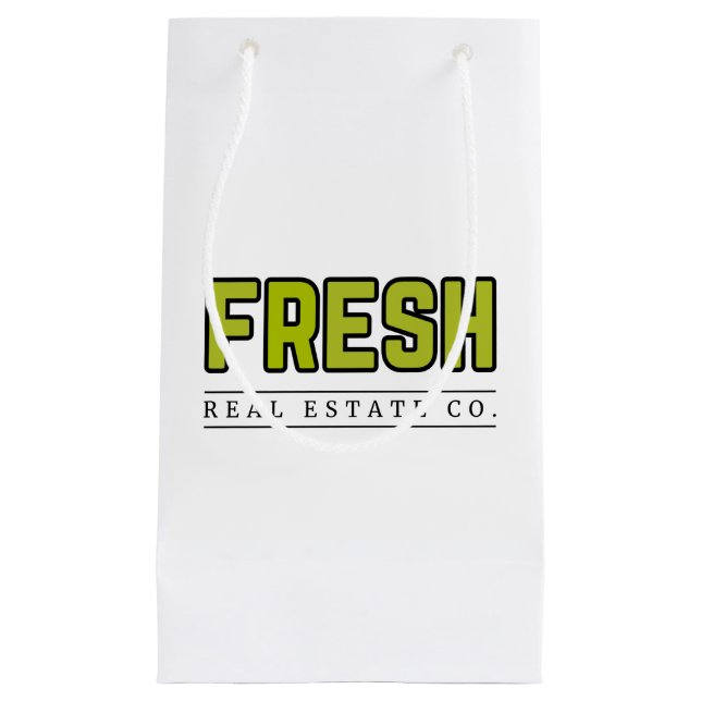 FRESH Glänzende Geschenktüte (klein) (Vorderseite)