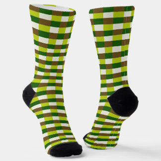 Fresh Grass Color Scheme in Blocks Socken