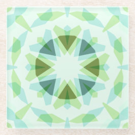 Fresh Green Hübsch Blue Star Dopamin Deco Kitsch Glasuntersetzer