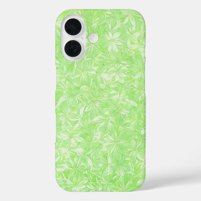 Fresh Green Leaf Phone Case (Rückseite)