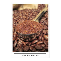 Fresh Grind - Versenden von Kaffeekunst