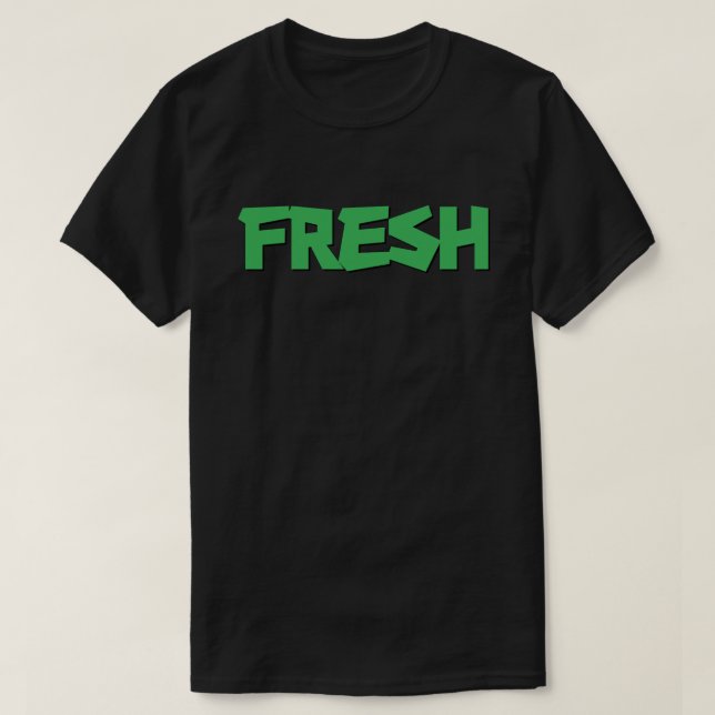 Fresh Hip Hop Graffiti T-Shirt (Design vorne)