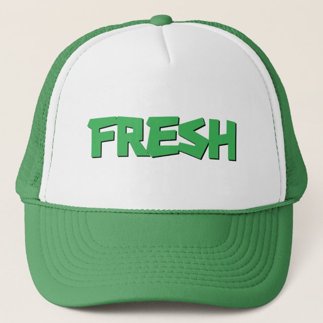 Fresh Hip Hop Graffiti Truckerkappe (Vorderseite)