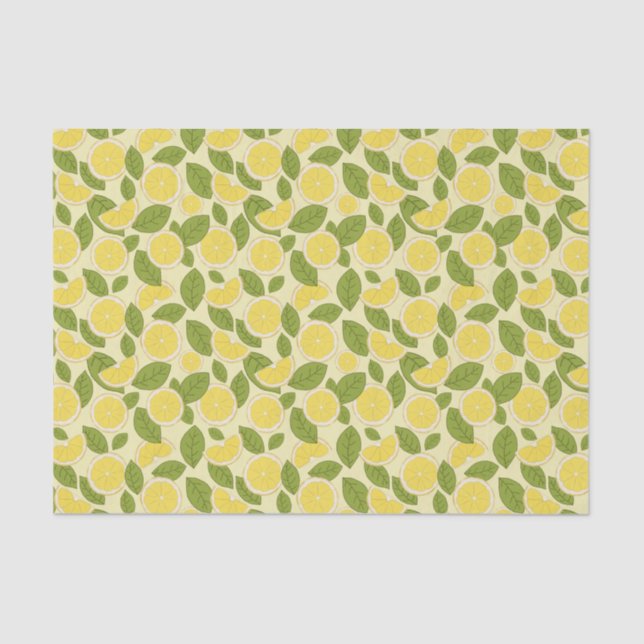 Fresh Lemon Seidenpapier (Vorderseite)