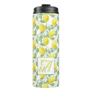 Fresh Lemon Tree Mit Monogramm Deco Gifts New Lemo Thermosbecher