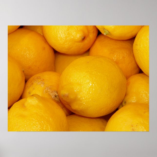Fresh Lemons Poster (Vorne)