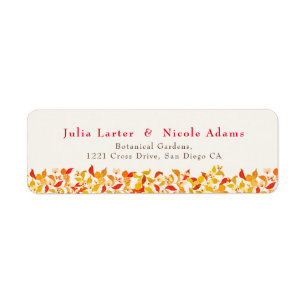 Fresh Lemony Liebe Citrus Foliage Hochzeit