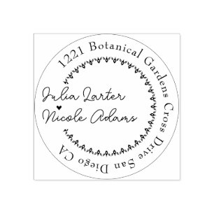 Fresh Lemony Liebe Citrus Foliage Hochzeit Gummistempel