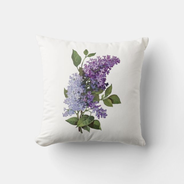 Fresh Lilacs - Französische Wohngestaltung Kissen (Vorderseite)