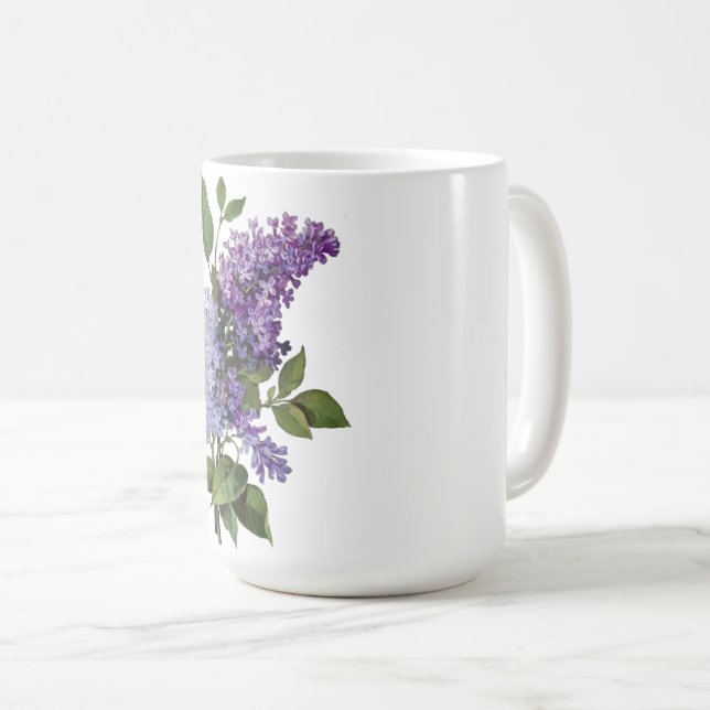 Fresh Lilacs - Französische Wohngestaltung Tasse (VorderseiteRechts)