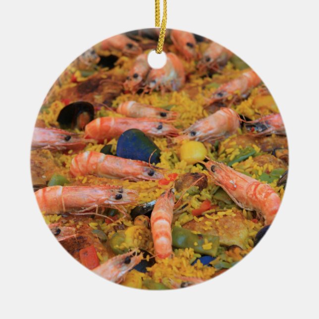 Fresh made Paella ornament (Vorne)