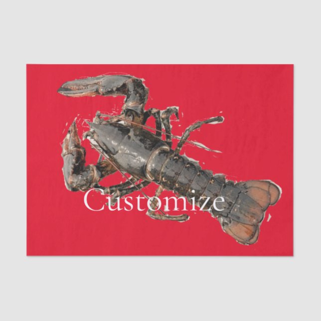 Fresh Maine Hummer Thunder_Cove Seidenpapier (Vorderseite)