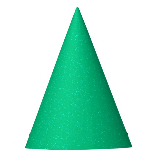 Fresh Mint Green Party Hat - Anpassbar Partyhütchen (Vorderseite)