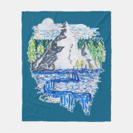 Fresh Mountain Fleecedecke
