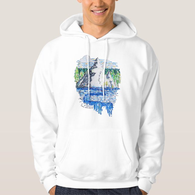 Fresh Mountain Hoodie (Vorderseite)