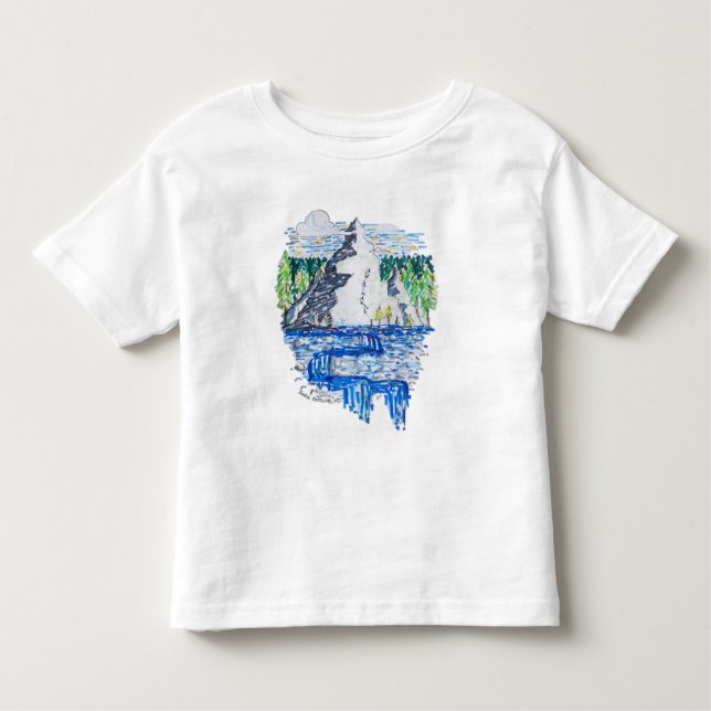 Fresh Mountain Kleinkind T-shirt (Vorderseite)
