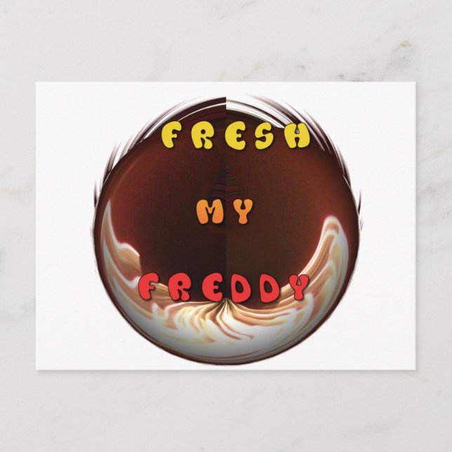 Fresh My Freddy Art Print Postkarte (Vorderseite)