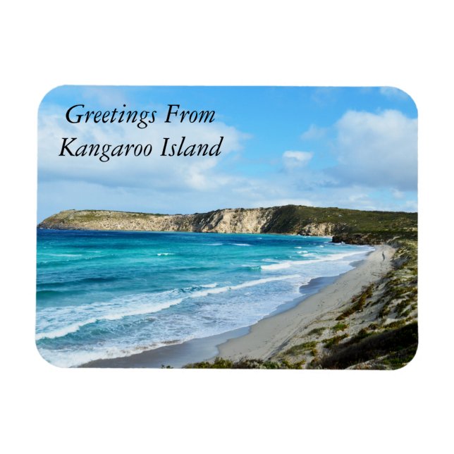 Fresh Ocean Breezes, Kangaroo Island, Australien, Magnet (Horizontal)