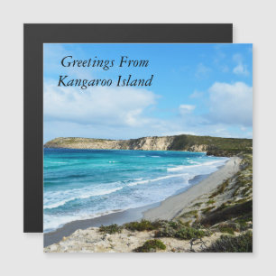 Fresh Ocean Breezes, Kangaroo Island, Australien, Magnetkarte