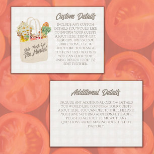 Fresh off Market Blank Erstellen Sie Ihre eigenen Begleitkarte