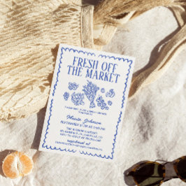 Fresh off Market Brautparty, Bauer Market Einladung