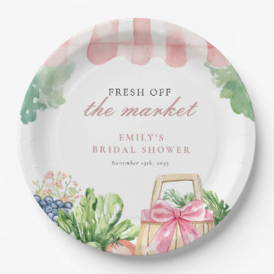 Fresh off Market Brautparty Pappteller