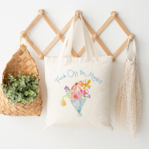 Fresh off Market Whimsical Bouquet Tragetasche