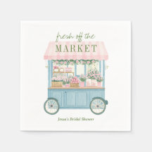 Fresh Off The Market Floral Farmer's Bridal Shower