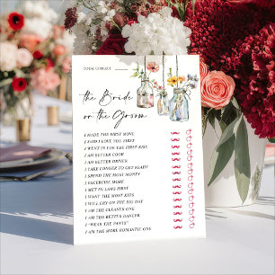 Fresh Off The Market - Rate-mal-Spielkarte für die Einladung