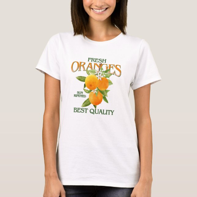 Fresh Oranges - Best Quality T-Shirt (Vorderseite)