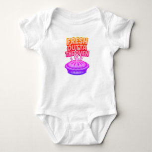 "Fresh Outfit the Oven" Baby Outfit Strampler