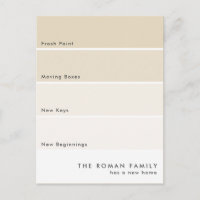 Fresh Paint Chip Mouncement Beige