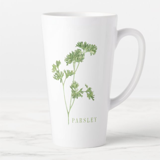 FRESH PARSLEY Tall Latte Tasse (Rechts)