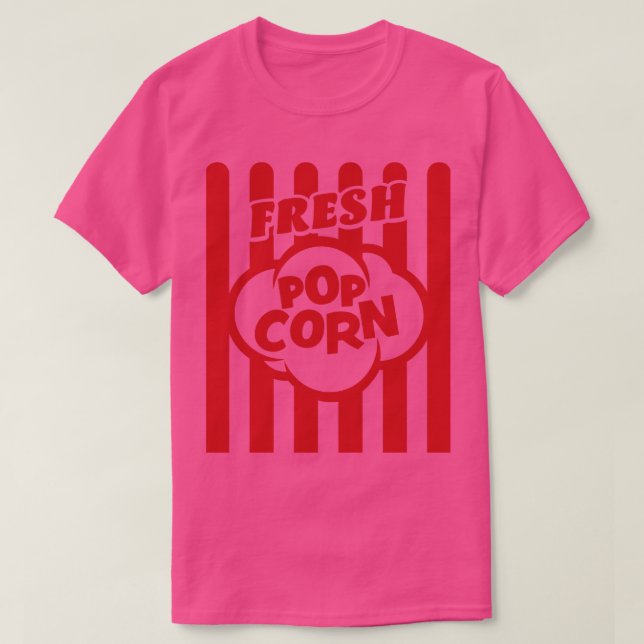 Fresh Popcorn Costume zu Halloween T-Shirt (Design vorne)