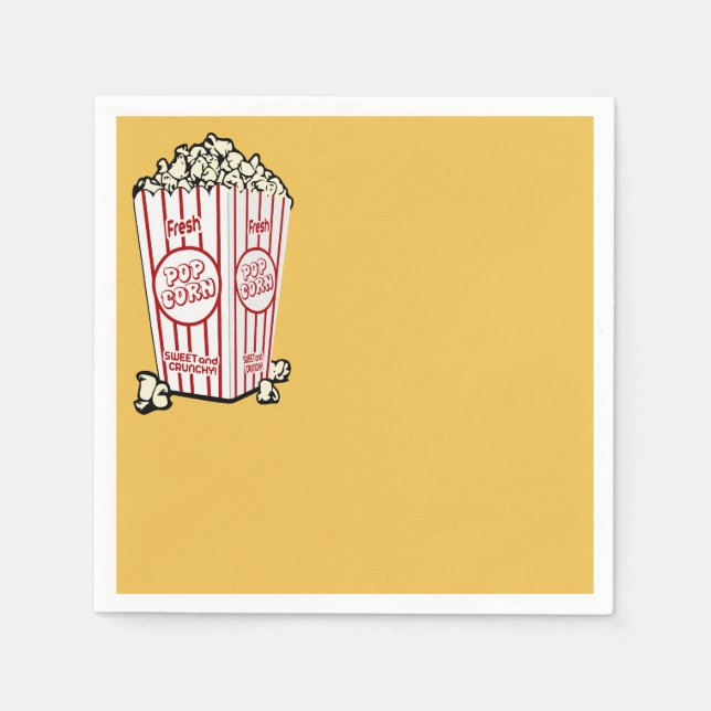 Fresh Popcorn Serviette (Vorderseite)