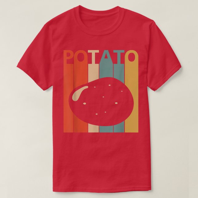 Fresh Potato Vegetable Lover  T-Shirt (Design vorne)