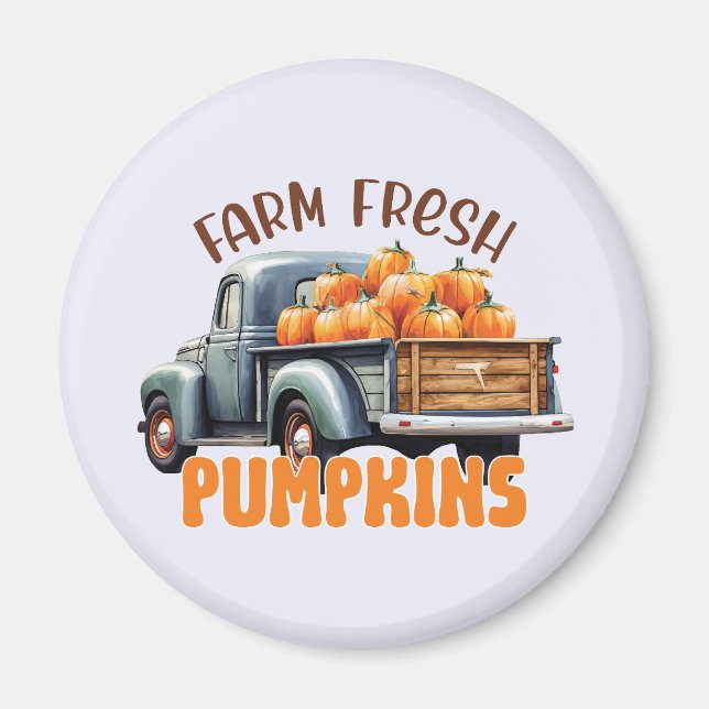 Fresh Pumpkin Magnet (Vorne)
