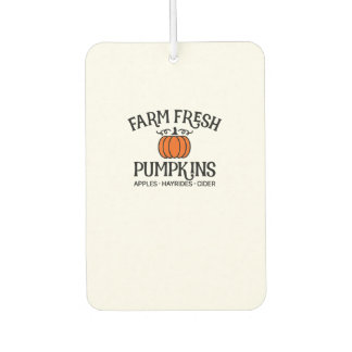 Fresh Pumpkins Äpfel Hayrides Cider Thanksgi Autolufterfrischer