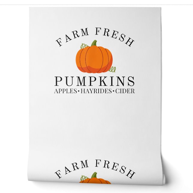 Fresh Pumpkins Äpfel Hayrides Cider Thanksgi Tapete (Abrollen)