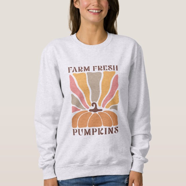 Fresh Pumpkins Sweatshirt (Vorderseite)