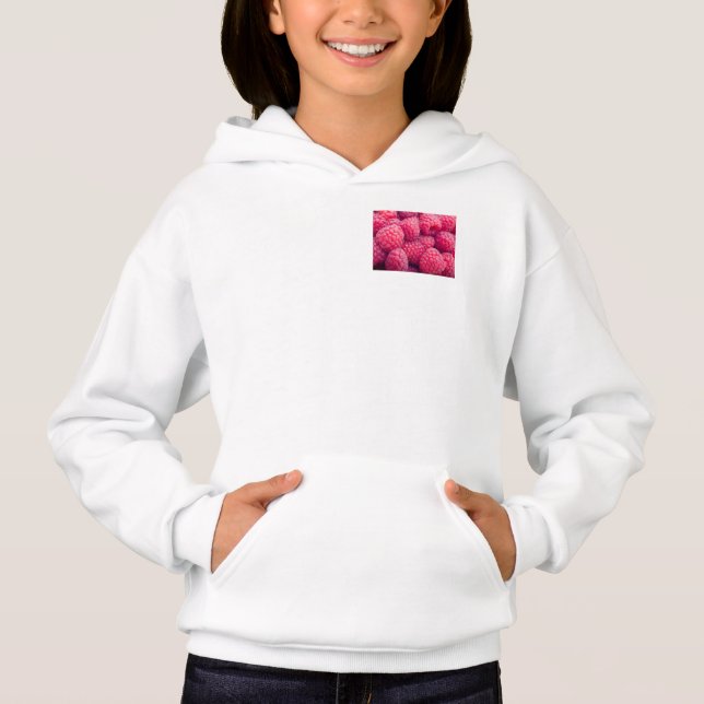 Fresh raspberries hoodie (Vorderseite)