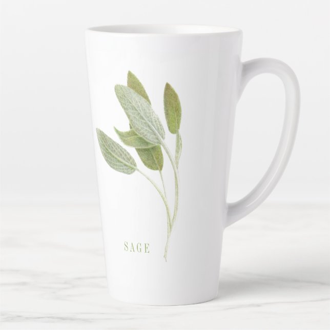 FRESH SAGE Tall Latte Tasse (Rechts)