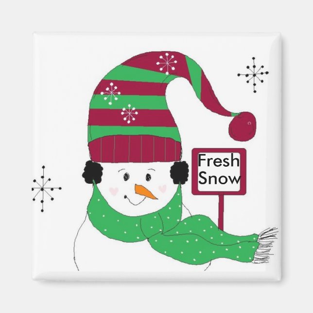Fresh Snow Magnet (Vorne)