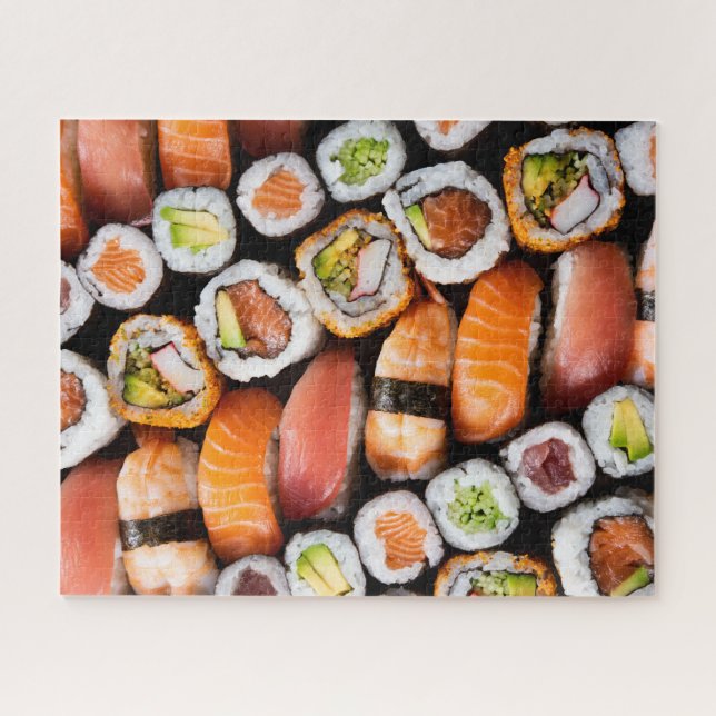 Fresh Sushi Colorful Puzzle (Horizontal)
