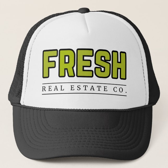 FRESH Trucker-Mütze Truckerkappe (Vorderseite)
